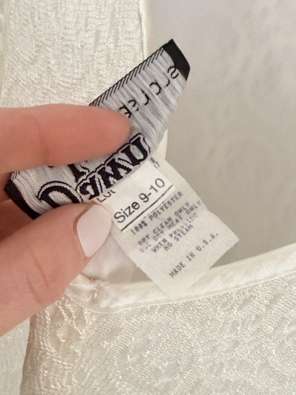 Dawn Joy Allover Lace Maxi Dress Ivory White - Picture 10 of 11